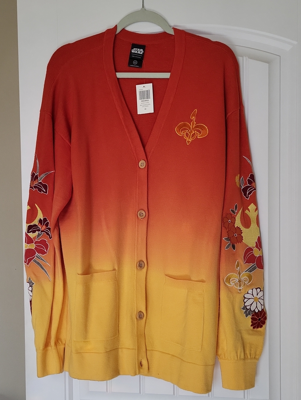 Rare NWT Her Universe Star Wars Padme Amidala Ombre Cardigan - Picture 6 of 12